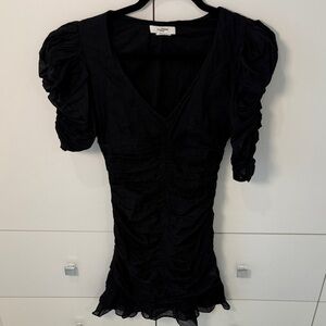 Isabela Etoile Marant Elegant Black Dress